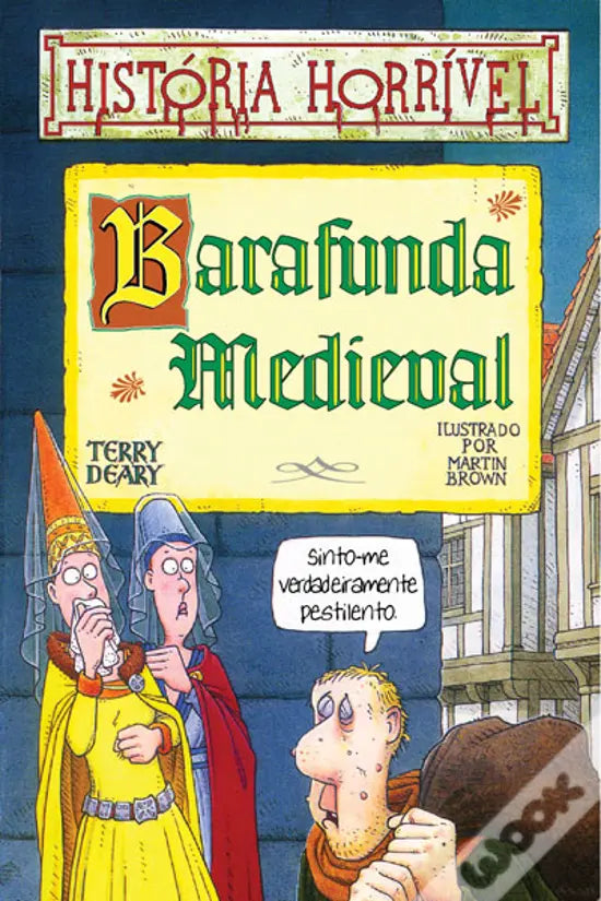 LIVRO - Barafunda Medieval de Terry Deary - USADO