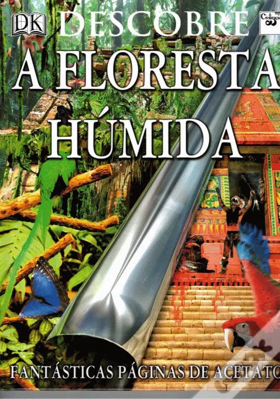 LIVRO - Descobre a Floresta Húmida de Jen Green - USADO