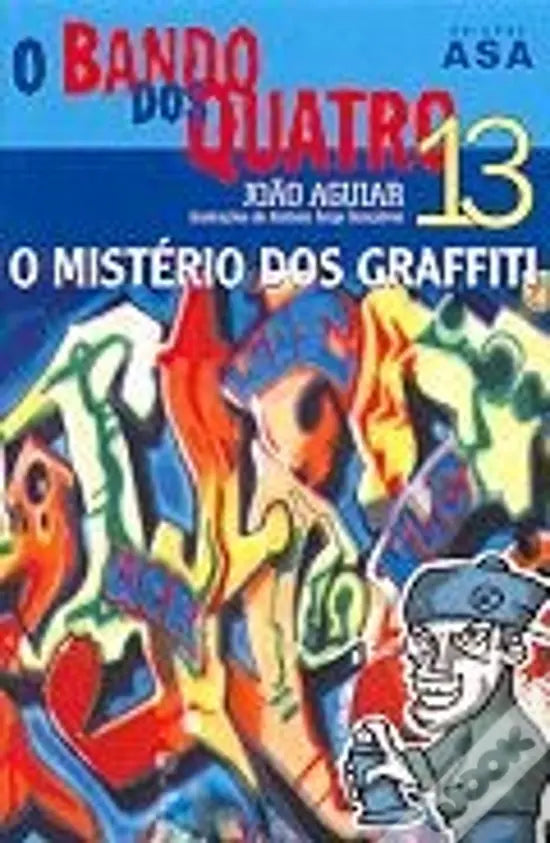 LIVRO - O Mistério dos Graffiti de João Aguiar - USADO