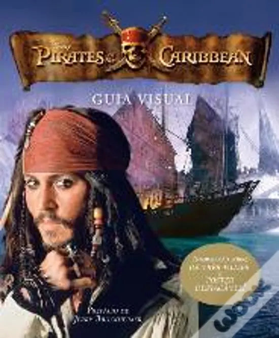 LIVRO - Piratas das Caraíbas - Guia Visual de Richard Platt - USADO