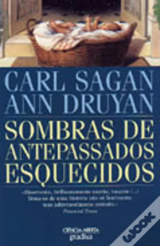 LIVRO - Sombras de Antepassados Esquecidos Em Busca do que Somos Livro 1 de Ann Druyan e Carl Sagan - USADO