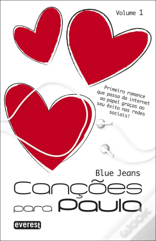 LIVRO - Canções para Paula Volume 1 de Blue Jeans - USADO