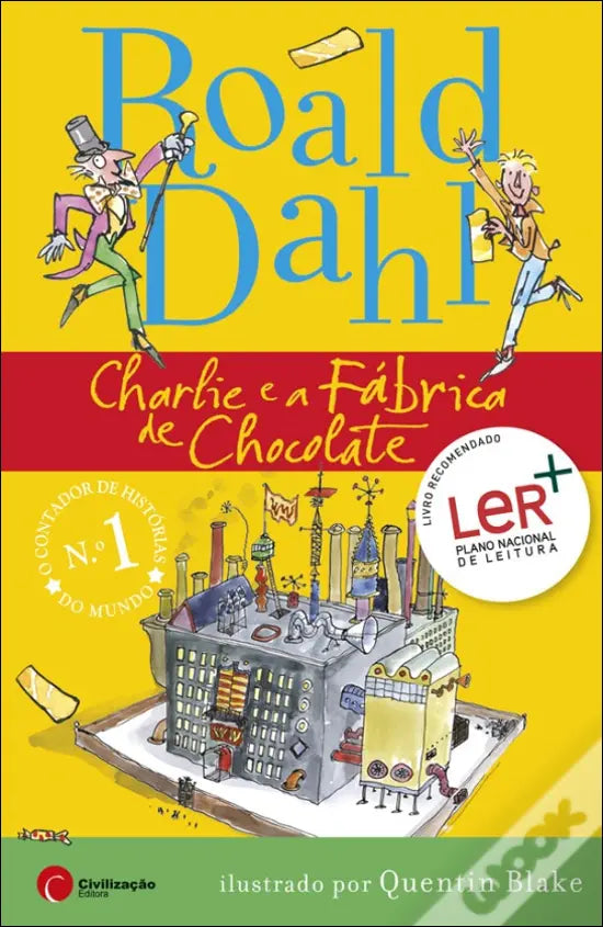 LIVRO - Charlie e a Fábrica de Chocolate de Roald Dahl; Tradução: Bárbara Maia - USADO