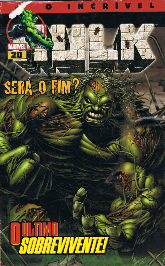 COMICS O Incrível Hulk Nr. 20 – Será o Fim? O Último Sobrevivente! - USADO