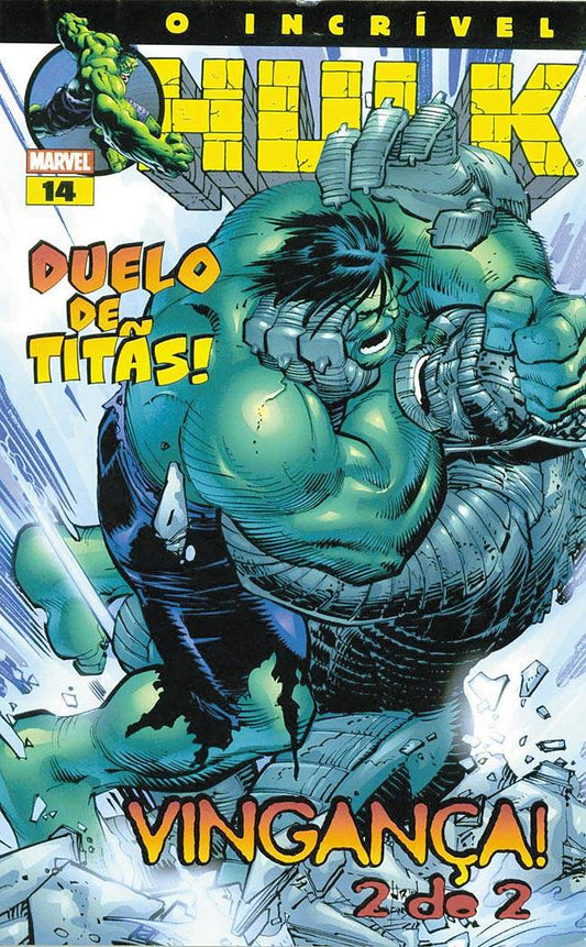 COMICS O Incrível Hulk Nº14 - Duelo de Titãs! / Vingança Parte 2 de 2 - USADO