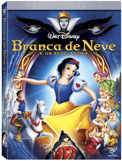 DVD Branca de Neve und Sete Anões Ed. Insb. - 2 Discos - USADO