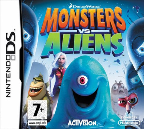 NINTENDO DS Monsters Vs Aliens - Usado