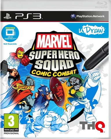 PS3 Marvel Super Hero Squad Comic Combat (uDraw) – USADO