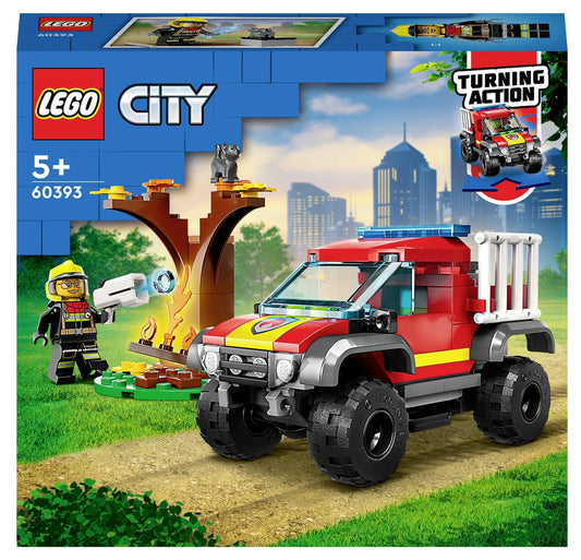 LEGO CITY 60393 4x4 Fire Truck Rescue