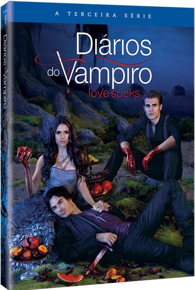 DVD SÉRIE DIÁRIO DO VAMPIRO LOVE SUCKS (TERCEIRA SÉRIE) - USADO
