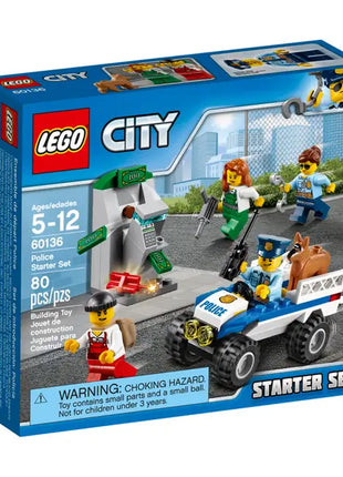 LEGO CITY Police Starter Set 60136 (NO BOX / WITH MANUALS) - USADO