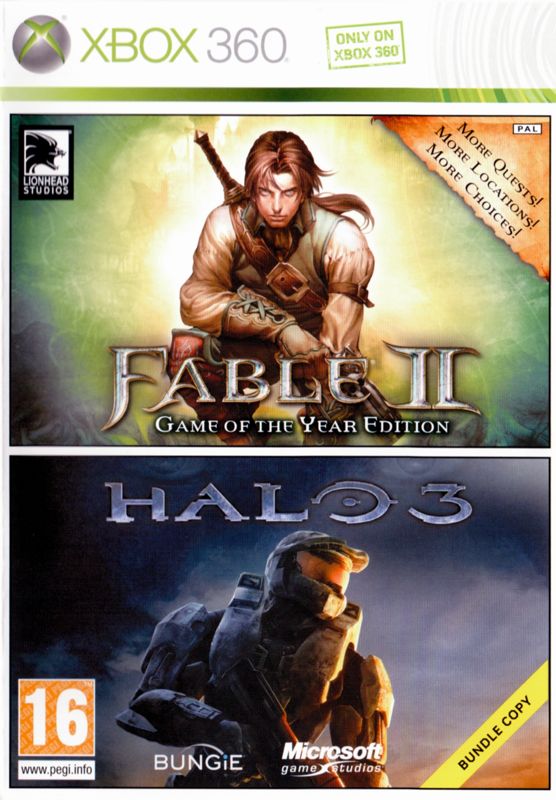 XBOX 360 Fable II - Halo 3 (Bundle Copy) - Usado