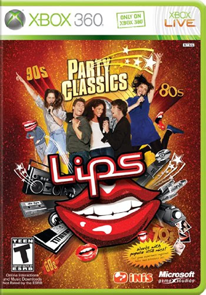 XBOX 360 Party Classics: Lips - Usado