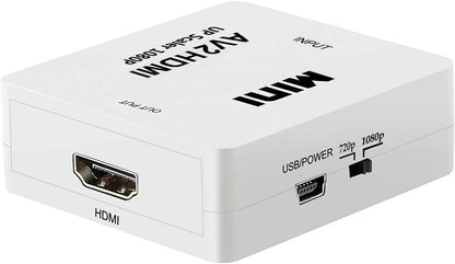 PS2 WII SATURN DREAMCAST NES SNES RCA-zu-HDMI-KONVERTER