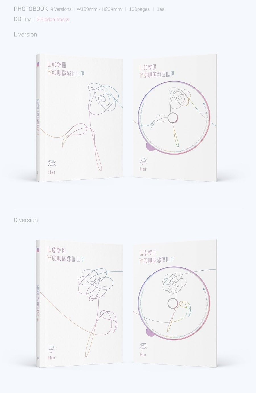 CD BTS (4) – Love Yourself 承 'Her' - USADO