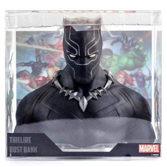 MARVEL BLACK PANTHER BUST BANK