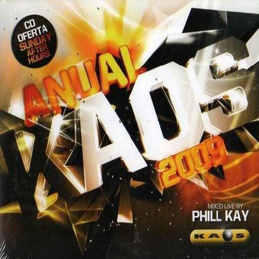 CD VARIOUS - ANUAL KAOS 2009 - USADO
