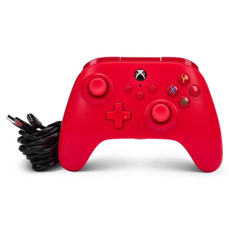 Wirered Controller  Xbox Series X/S Oficial Power A Red - NOVO