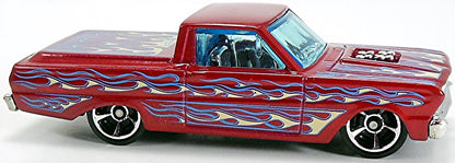 2015 ´65 FORD RANCHERO RED Hot Wheels (loose) - USADO