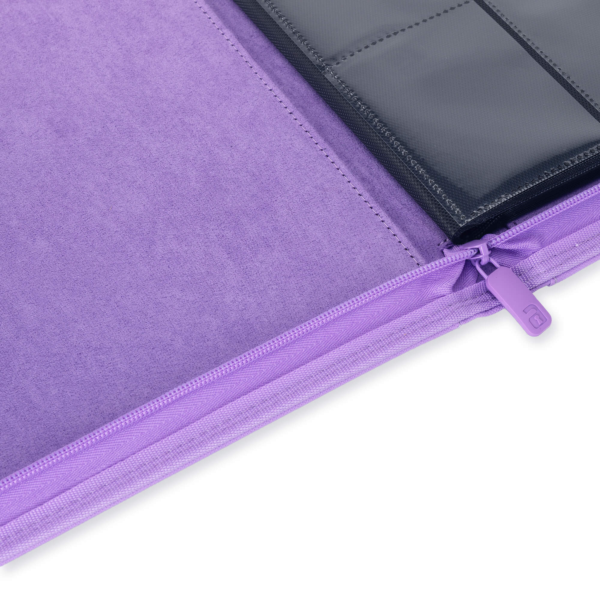 Vault X 9-Pocket Exo-Tec® Zip Binder - Just Purple