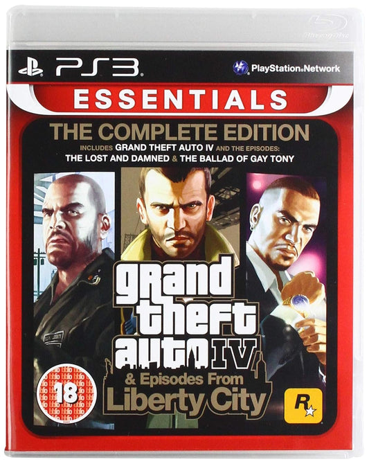 PS3 - GTA IV & Episodes From Liberty City (Complete Edition) - USADO