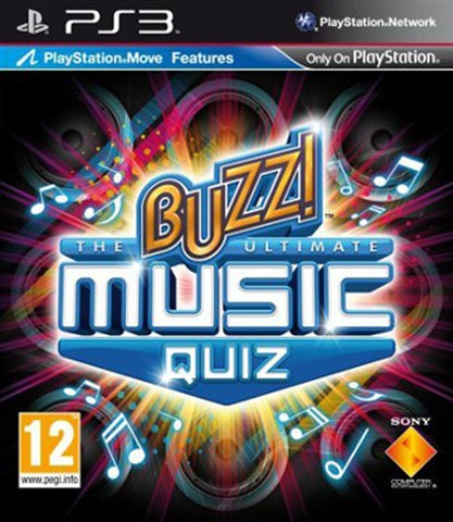 PS3 Buzz O Grande Desafio Musical – USADO
