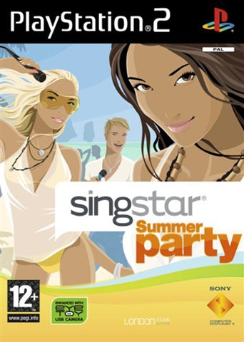 PS2 Singstar Summer Party - Usado