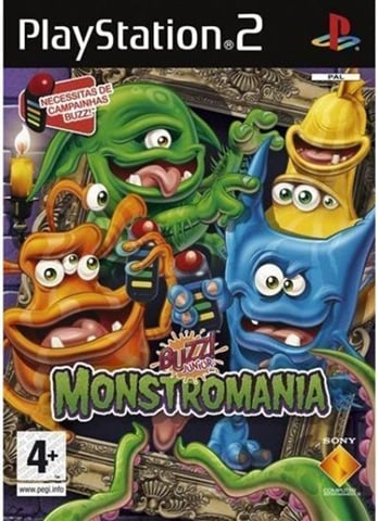 PS2 Buzz Junior! Monstromania - Usado