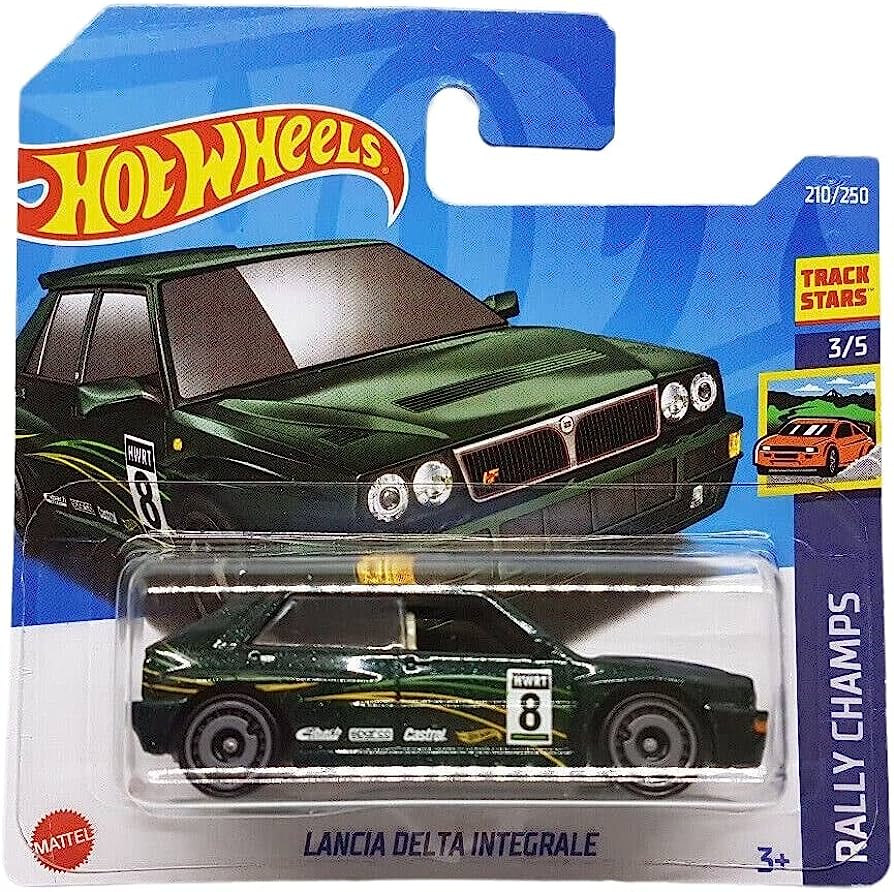 Hot Wheels 210/250 - Rally Champs 3/5 Lancia Delta Integral HCT88