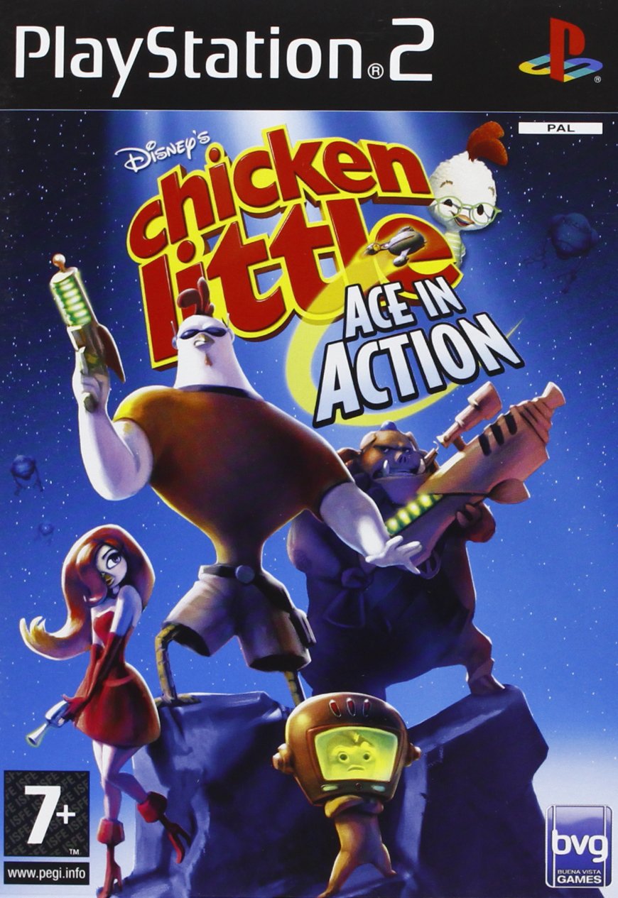 PS2 Disneys Chicken Little Ace in Aktion