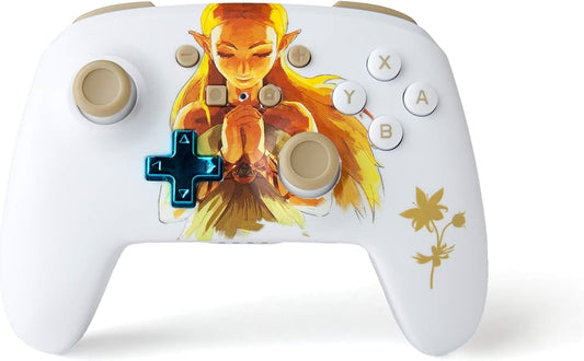 PowerA Enhanced Wireless Controller for Nintendo Switch - Princess Zelda - USADO (GRADE A)