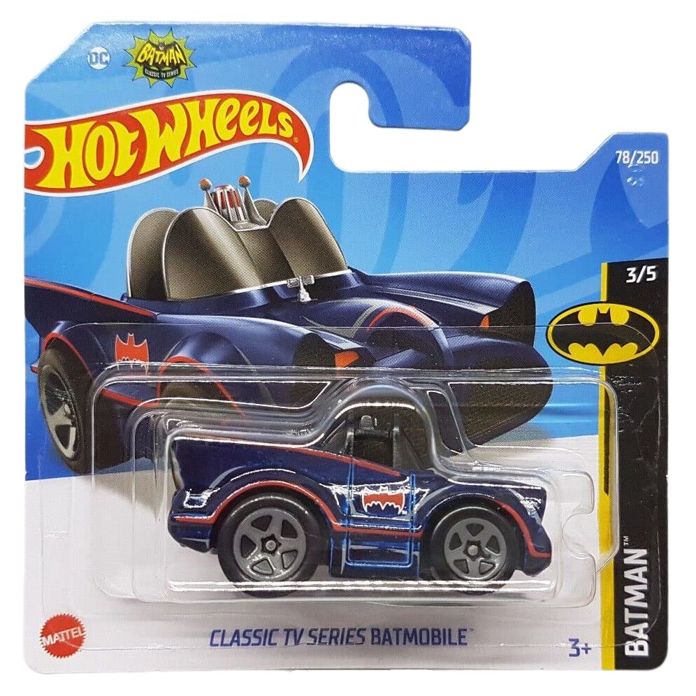 Hot Wheels 2022 Classic TV Series Batmobile *78/250 HW Batman *3/5 HCW60