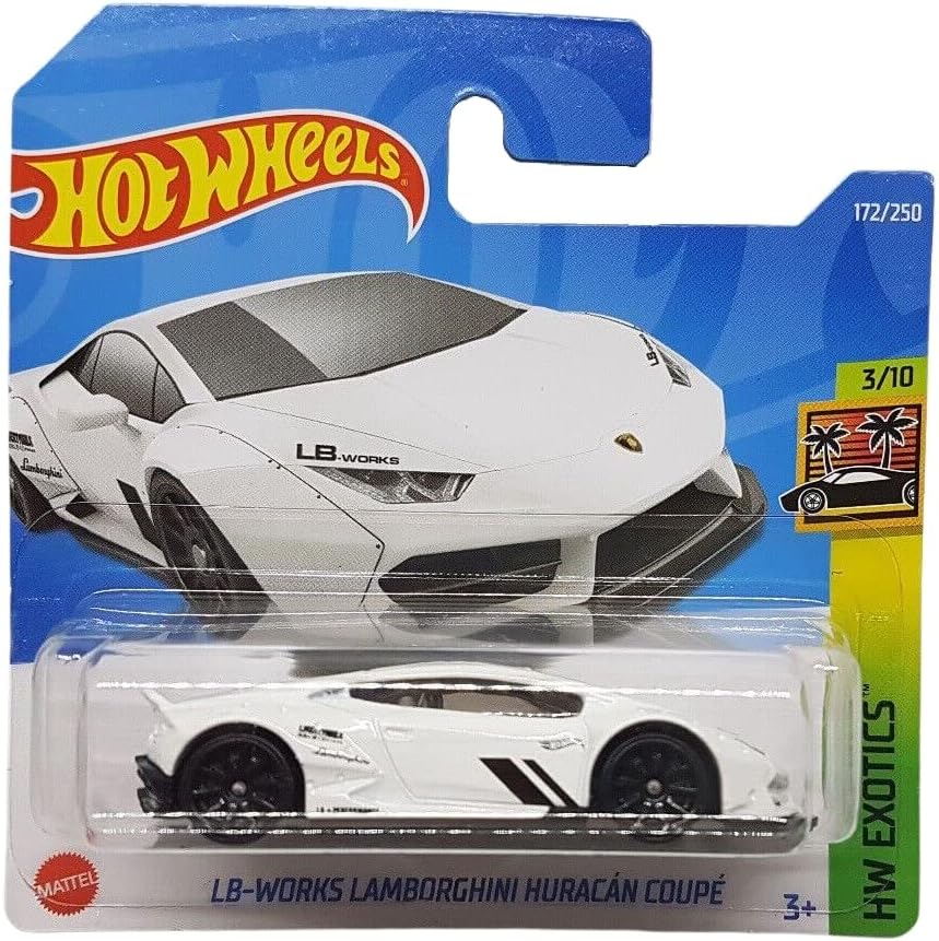 Hot Wheels 2022 LB-Works Lamborghini Huracan Coupe 172/250 HW Exotics 3/10 HCT97