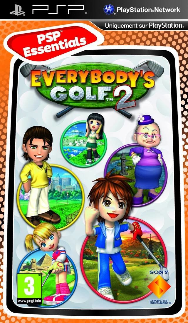 PSP Everybodys Golf 2 (ESSENTIALS) - Usado