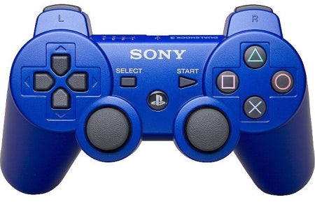 PS3 COMANDO DUALSHOCK 3 AZUL OFICIAL - USADO