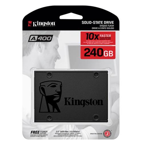 HDD SSD 240GB KINGSTON A400 - NOVO