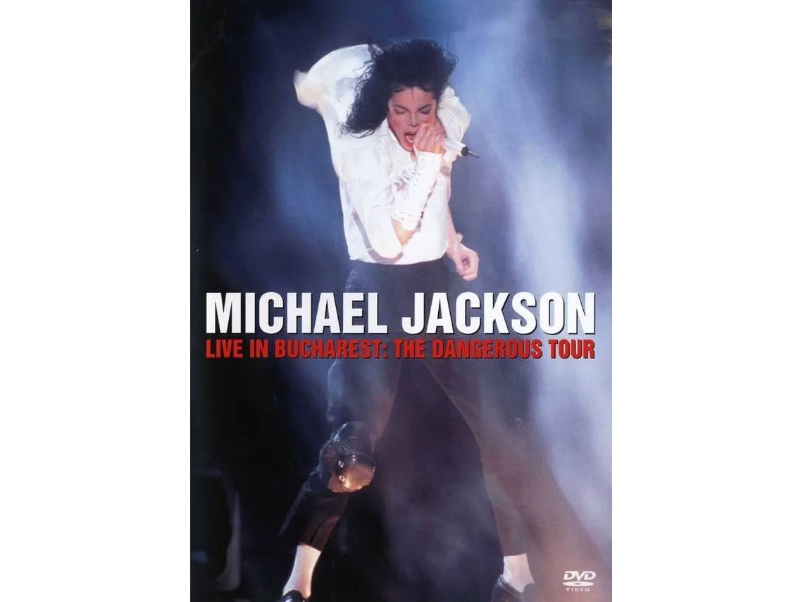 DVD Michael Jackson Live In Bucharest - Usado