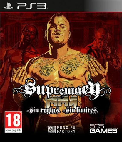 PS3 Supremacy MMA – USADO