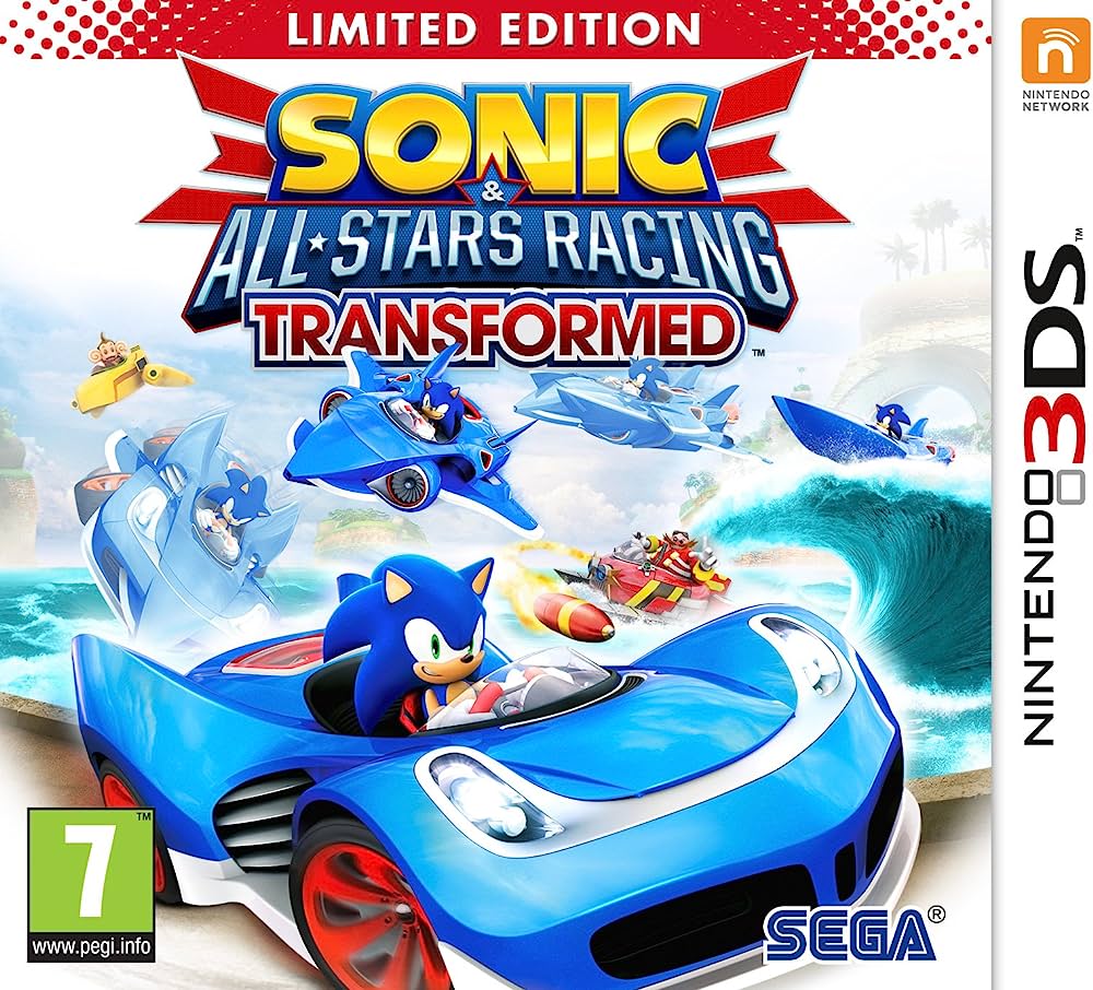 3DS Sonic All Stars Racing Transformed - USADO