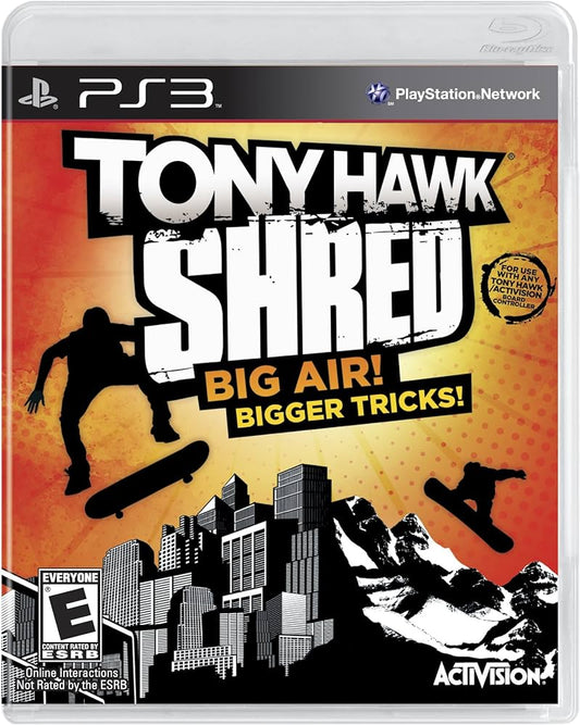 PS3 TONY HAWK SHRED - USADO