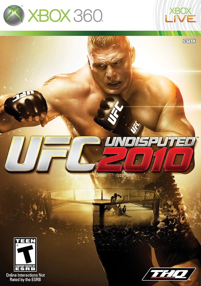 XBOX 360 UFC 2010: UNDISPUTED - Usado