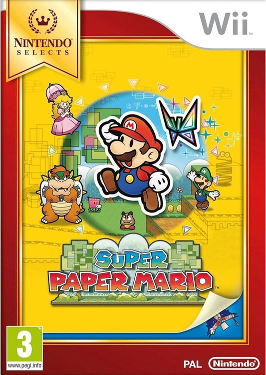 WII Super Paper Mario (Nintendo Selects) - Usado
