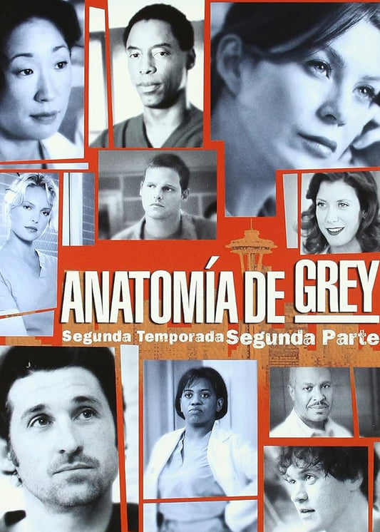 DVD Anatomia de Grey (SEGUNDA TEMPORADA) - USADO