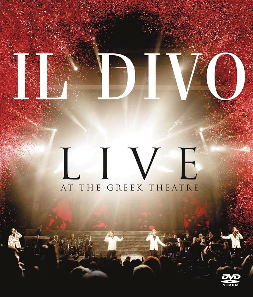 DVD MUSICA Il Divo: Live at the Greek Theatre - USADO