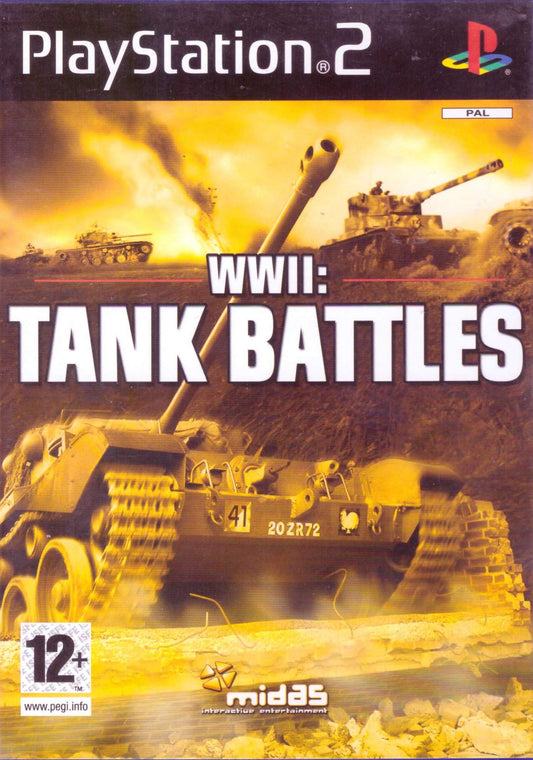 PS2 WWII: TANK BATTLES - USADO