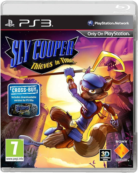 PS3 Sly Cooper: Thieves in Time - Usado