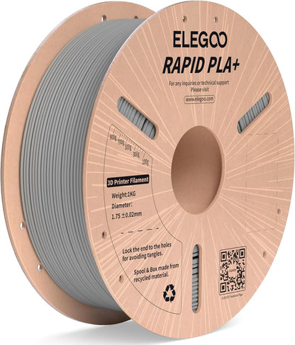 3dprint Filament Elegoo - Rapid PLA+ - Gris (Grey) - 1,75 mm - 1 kg × 1