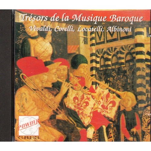 CD - TRÉSORS DE LA MUSIQUE BAROQUE - USADO