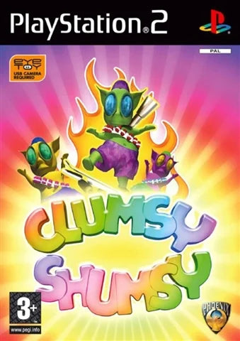 PS2 CLUMSY SHUMSY  (EYETOY) - USADO