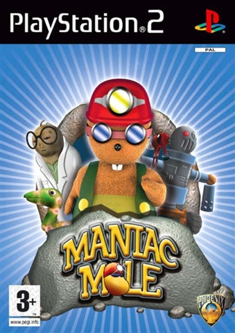 PS2 Maniac Mole - Usado